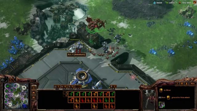 [StarCraft 2] No.0241 Normal-Level ZERG player fights A.I., WIN [..really was Greater Spire Day]