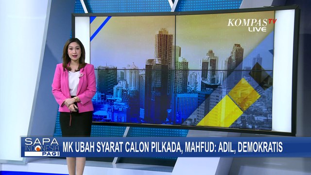 Mahfud MD Respons Mahkamah Konstitusi Ubah Syarat Pilkada 2024: Adil, Demokratis