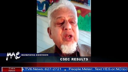 Dr. Bhoe Tewarie Warns of Crisis Over Declining CSEC Math & English Scores 📉