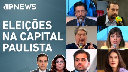 Candidatos à Prefeitura de São Paulo seguem em campanha atrás de eleitorado