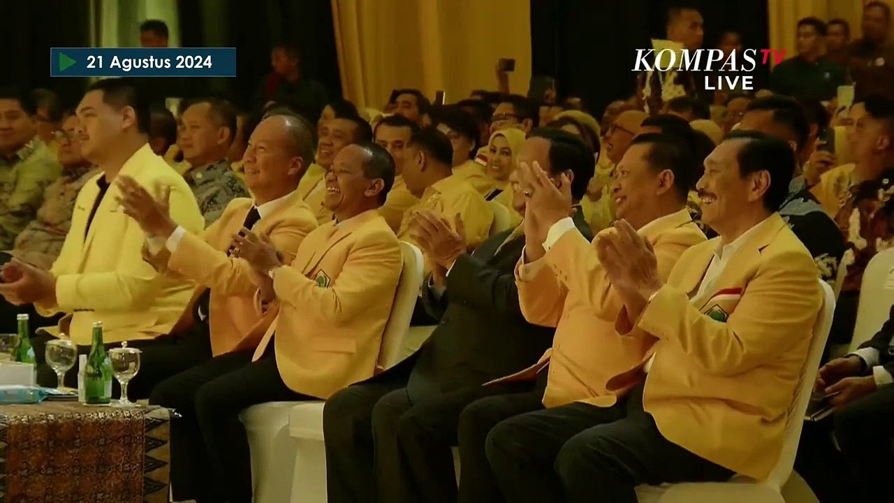 [FULL] Jokowi Sambutan di Acara Munas Golkar, Singgung soal Putusan MK