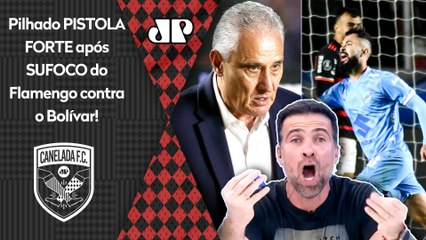 PILHADO SURTOU!!! "O FLAMENGO DO TITE VIROU TIME PEQUENO! DEU VERGONHA! Parecia que o Bolívar..."