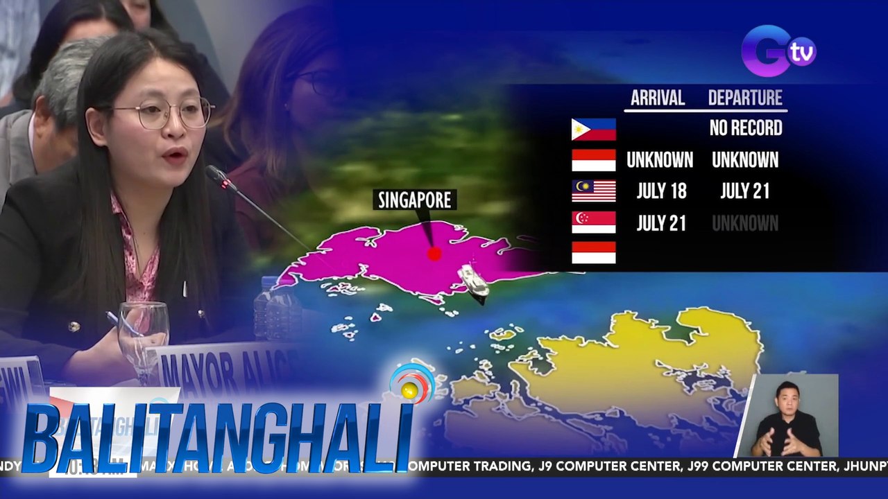 Intel reports - Alice Guo, nanggaling sa Bali, Indonesia bago nag-Malaysia at Singapore; bumalik sa Indonesia noong Aug. 18 | Balitanghali