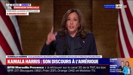 "Ton parcours est une source d'inspiration": Kamala Harris rend hommage à Joe Biden lors de son discours d'investiture