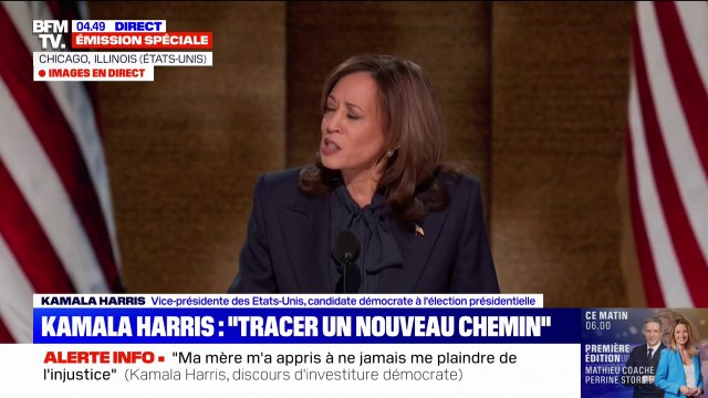 Les conséquences de réélire Donald Trump sont particulièrement graves : Kamala Harris charge son opposant à la présidentielle américaine