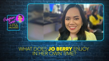 Jo Berry, may matinding pinagdaanan noong 2021 | Suprise Guest with Pia Arcangel