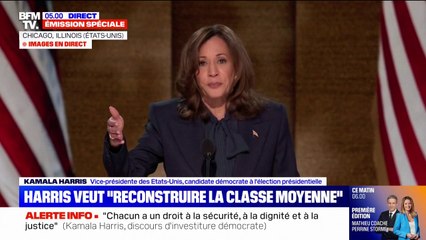 Guerre à Gaza: "C'est le moment d'obtenir un accord de cessez-le-feu", déclare Kamala Harris