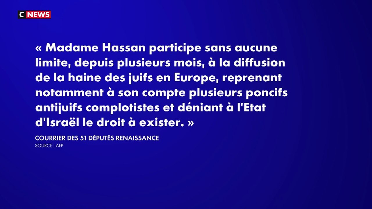 Rima Hassan est visée par un signalement au parquet de Paris