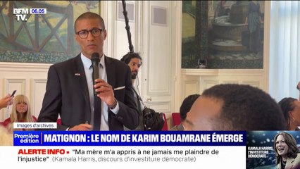 Matignon: Karim Bouamrane, maire PS de Saint-Ouen, peut-il être une alternative à Lucie Castets au poste de Premier ministre?