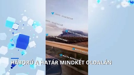 Volodimir Zelenszkij először jár a határvidéken az oroszországi betörés óta