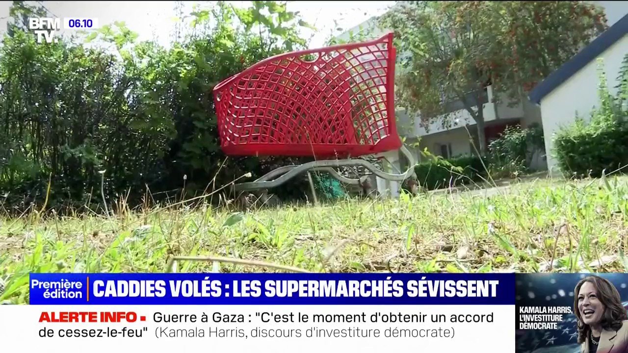 Chariots volés: les supermarchés sévissent suite à de nombreux vols