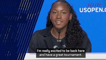 Defending US Open Champion Gauff philosophical about pressure