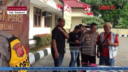 Polres Sukabumi Amankan Sembilan Anggota Geng Motor Terkait Perusakan Rumah Warga