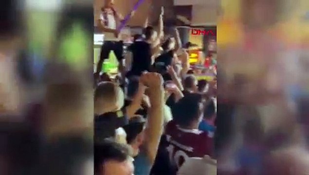 Trabzonspor'un yeni transferi Muhammed Cham, Trabzon'a geldi