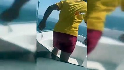 Marmara Denizi'nde büyük panik: Tam 700 metre açıkta kurtarıldı