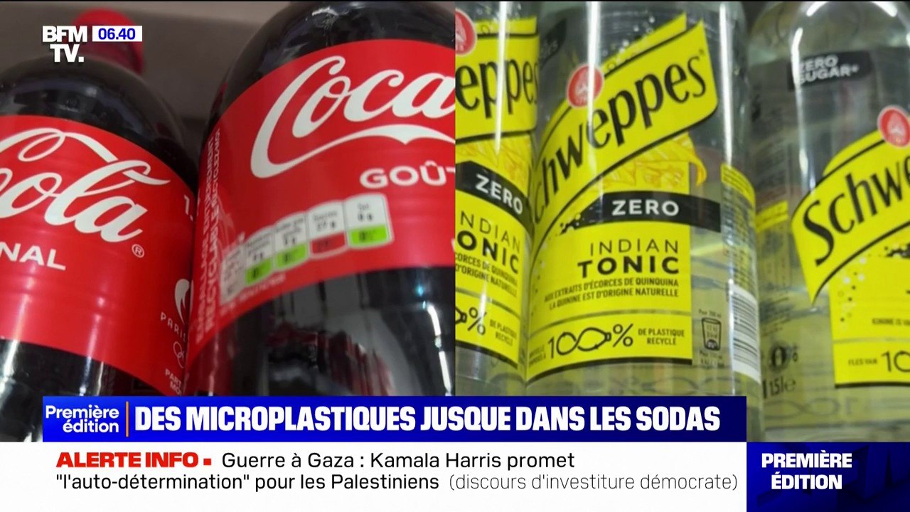 Des microplastiques retrouvés dans les bouteilles de Coca-Cola et de Schweppes