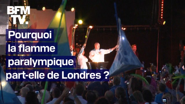 Pourquoi la flamme paralympique part-elle de Londres ?