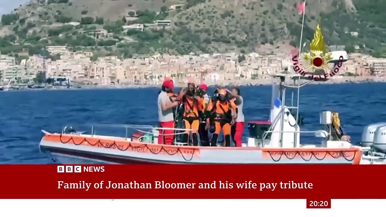 Body of UK tech tycoon Mike Lynch recovered but daughter still missing  BBC News