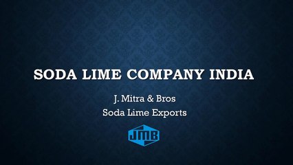 Soda Lime Company India - Sodalimeexport