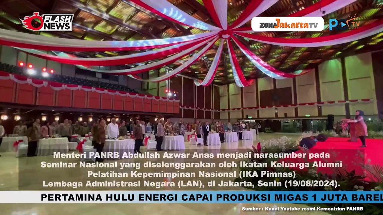 MENTERI PANRB GELORAKAN PELAYANAN PUBLIK DIGITAL DALAM SEMINAR NASIONAL IKA PIMNAS