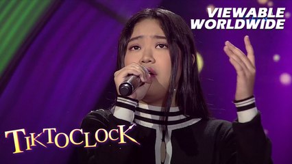 Jhas Eborda is destined to perform 'Tadhana' by Up Dharma Down! _ TiktoClock