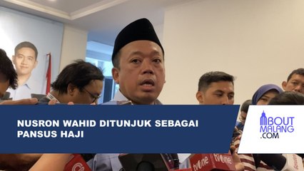 NUSRON WAHID DITUNJUK SEBAGAI KETUA PANITIA KHUSUS EVALUASI PENYELENGGARA IBADAH HAJI