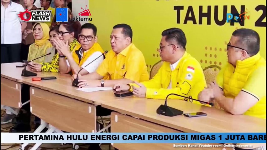 Konferensi Pers Rapimnas dan Munas XI Partai Golkar 2024