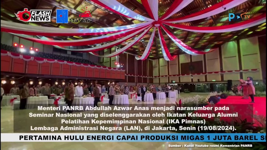 MenPANRB Gelorakan Pelayanan Publik Digital dalam Seminar Nasional IKA Pimnas