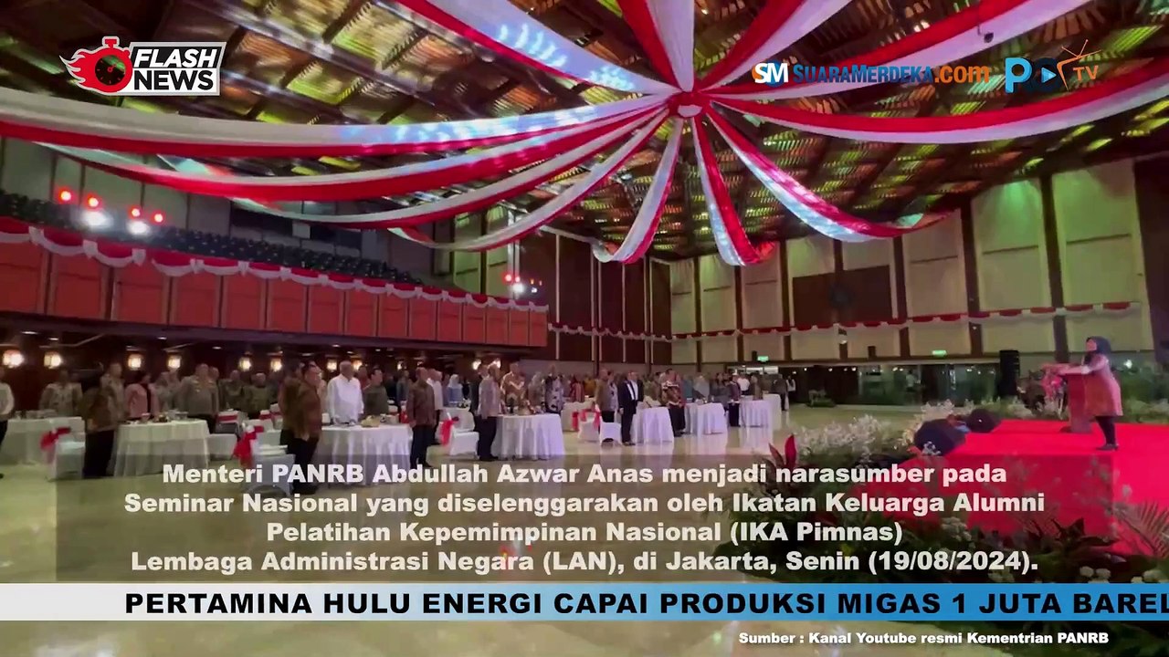 Menteri PANRB Gelorakan Pelayanan Publik Digital dalam Seminar Nasional IKA Pimnas