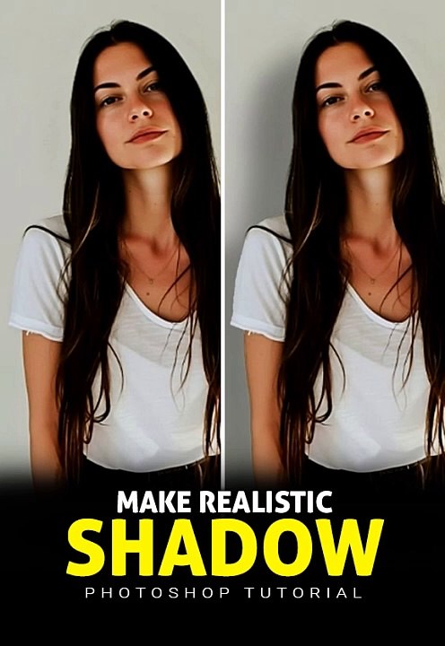 How to Make Realistic Shadow in photoshop Tutorial