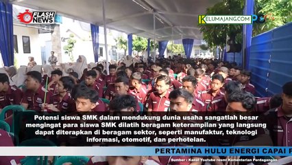 Mendag Zulkifli Hasan Buka Acara Job Fair 2024 di SMK Muhammadiyah 3 Mojokerto