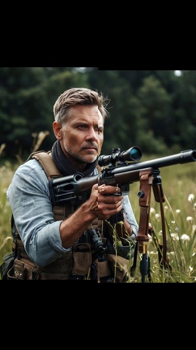 Shooting in field