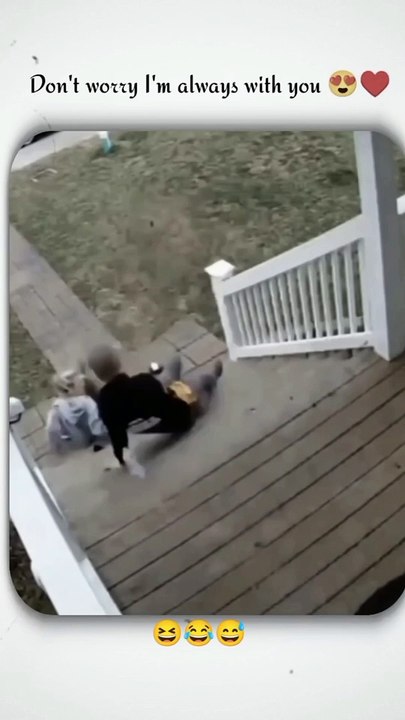 Don't worry I am always with you #funny video #viral