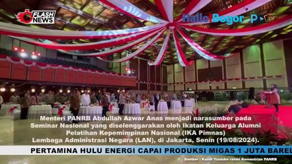 Menteri PANRB Anas Dorong Transformasi Pelayanan Publik Digital di Seminar Nasional IKA PIMNAS