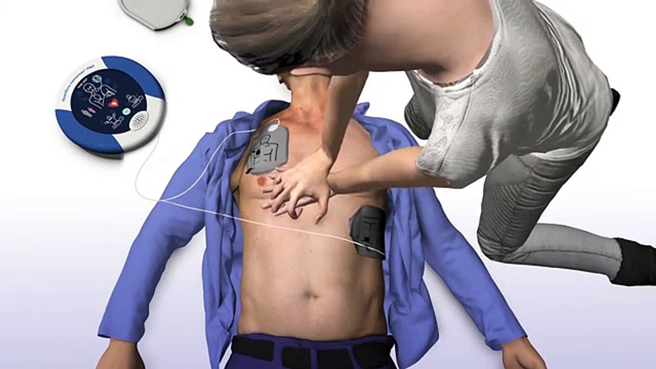 Heartsine AED instructie