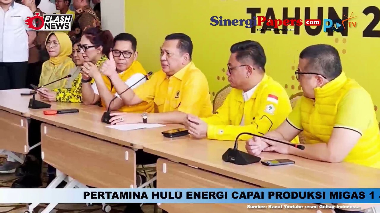 Konferensi Pers Rapimnas Dan Munas XI Partai Golkar Tahun 2024