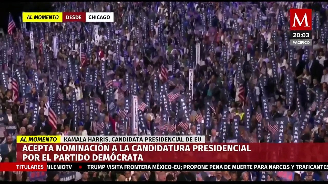 "Como presidenta, jamás me doblegaré en la defensa de los Estados Unidos": Kamala Harris
