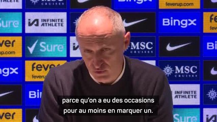 Servette FC - L'entraîneur regrette les occasions manquées mais reste fier du jeu produit