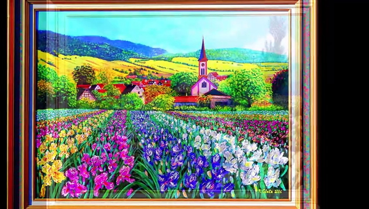 #JoliesVuesPrintanières14 , #Peintures14 ,#Jolies14 , #Vues14   #Vues13 , bleauxPrintempsAlsacienREFERENCE+1