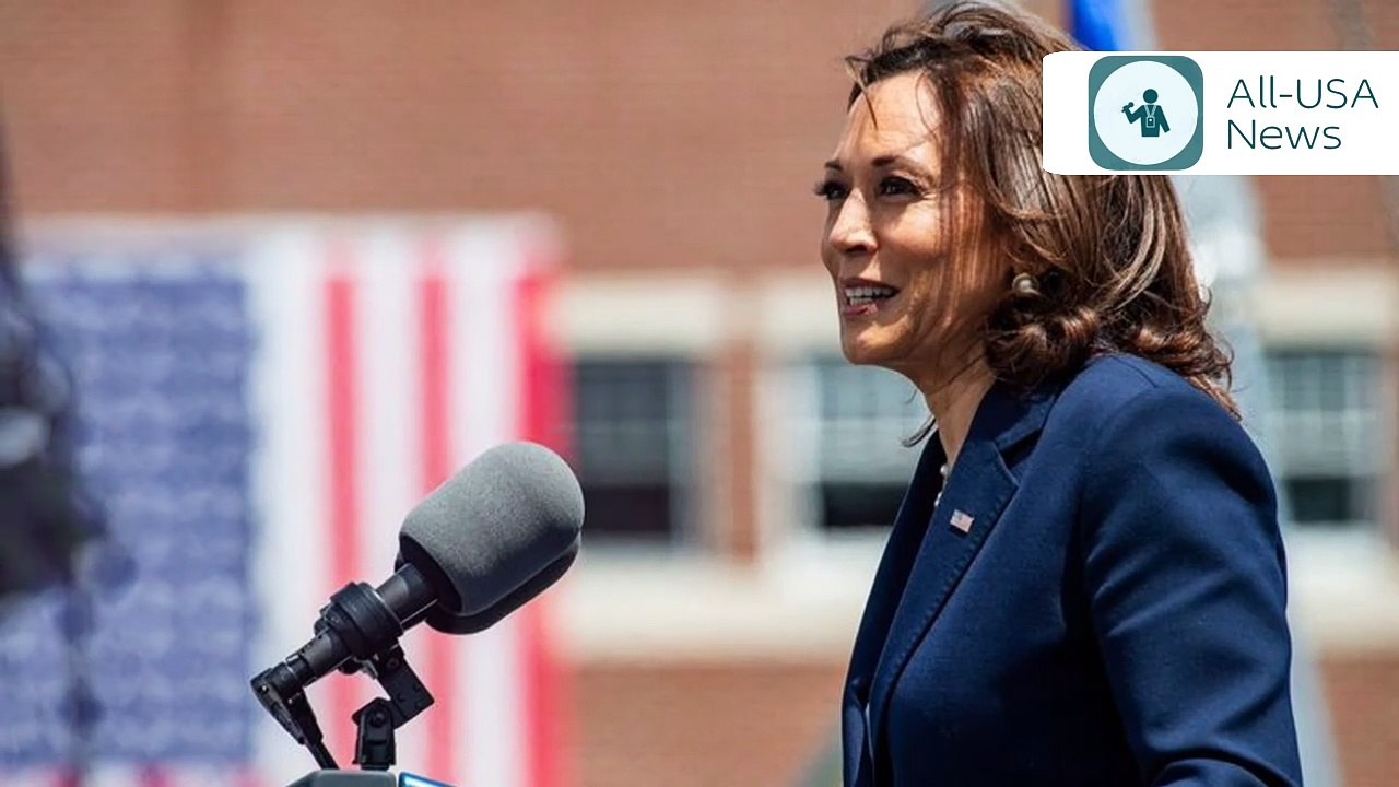 Kamala Harris formally accepted the Democratic presidential nomination
