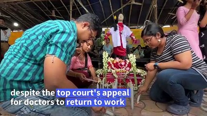 India: Doctor rape protests persist as supreme court makes direct appeal