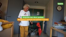 Amputée des deux jambes, Roselyne a repassé son permis à 79 ans