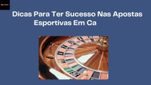 Experimente O Melhor Dos Dois Mundos Com as Apostas Esportivas Em Cassinos