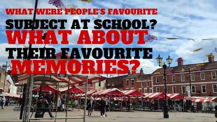What were people’s favourite study subjects and memories at school?