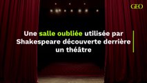 Une salle oubliée utilisée par Shakespeare découverte derrière un mur dans un théâtre anglais