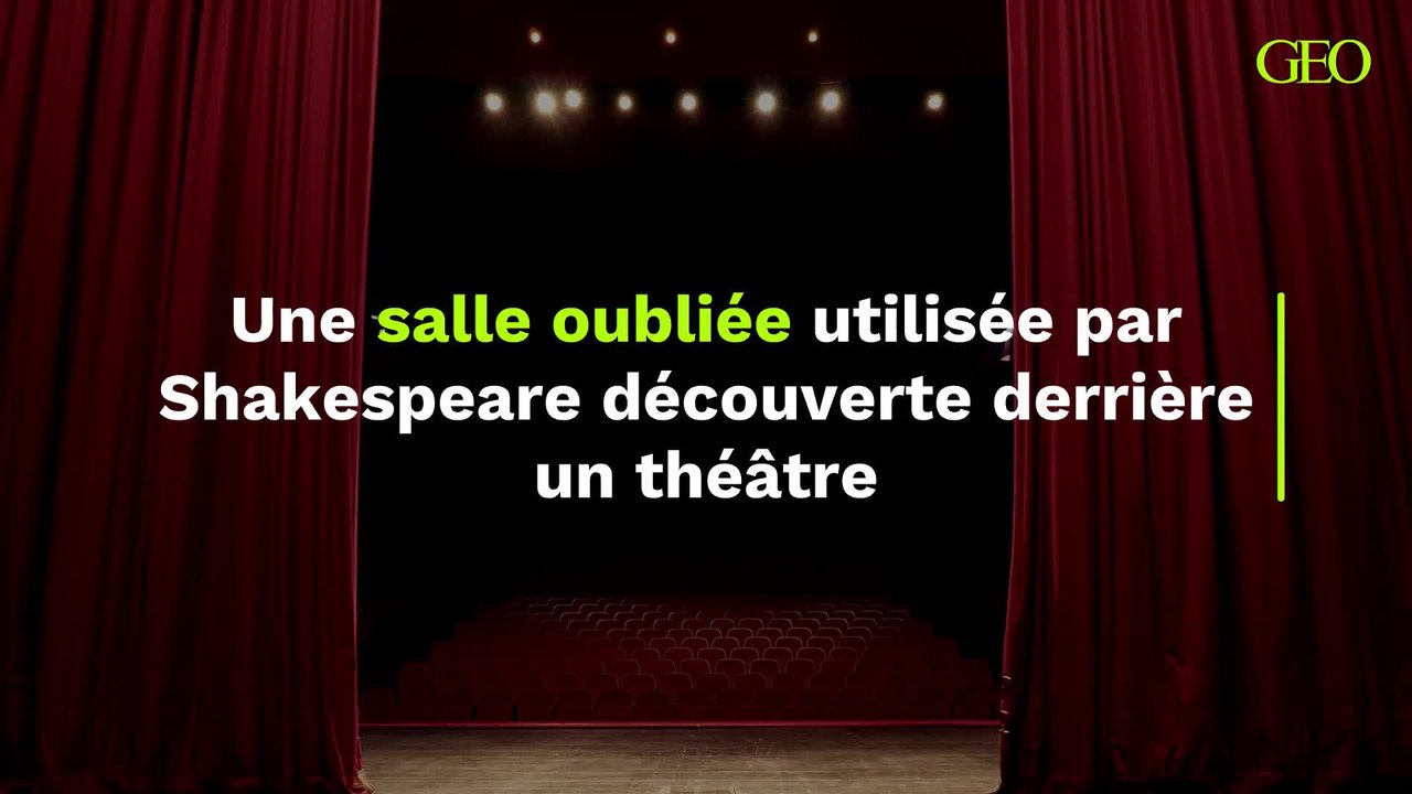 Une salle oubliée utilisée par Shakespeare découverte derrière un mur dans un théâtre anglais