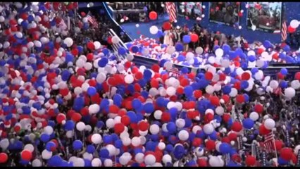 Il trionfo di Kamala Harris: un mare di palloncini sulla convention