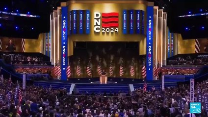 Investiture démocrate : Kamala Harris promet "d'être la candidate de tous les Américains"