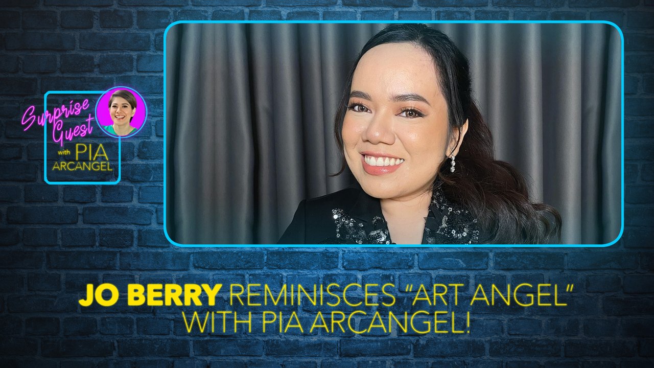 Jo Berry, fan ng ‘Art Angel’ | Suprise Guest with Pia Arcangel