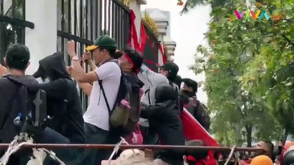 Polisi Kicep Usai Halangi TAUD Saat Jemput Pendemo